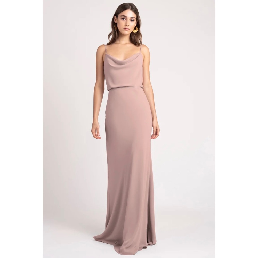 Jenny Yoo Tessa Light Pink Bridesmaid Dress